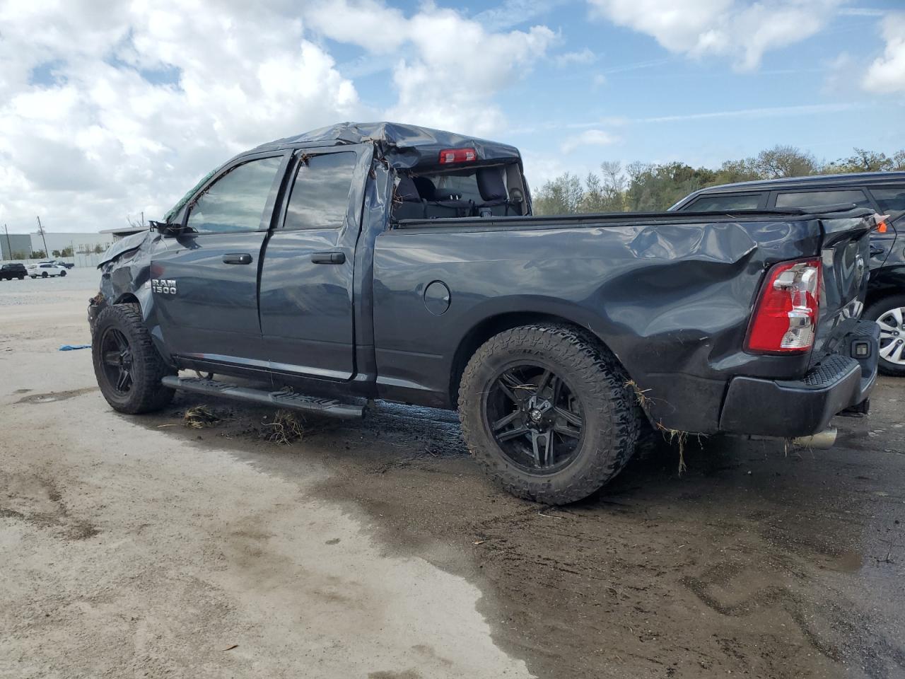 2015 RAM 1500 VIN 1C6RR7FT7FS546001 Copart auction photo, rollover damage thumbnail 2