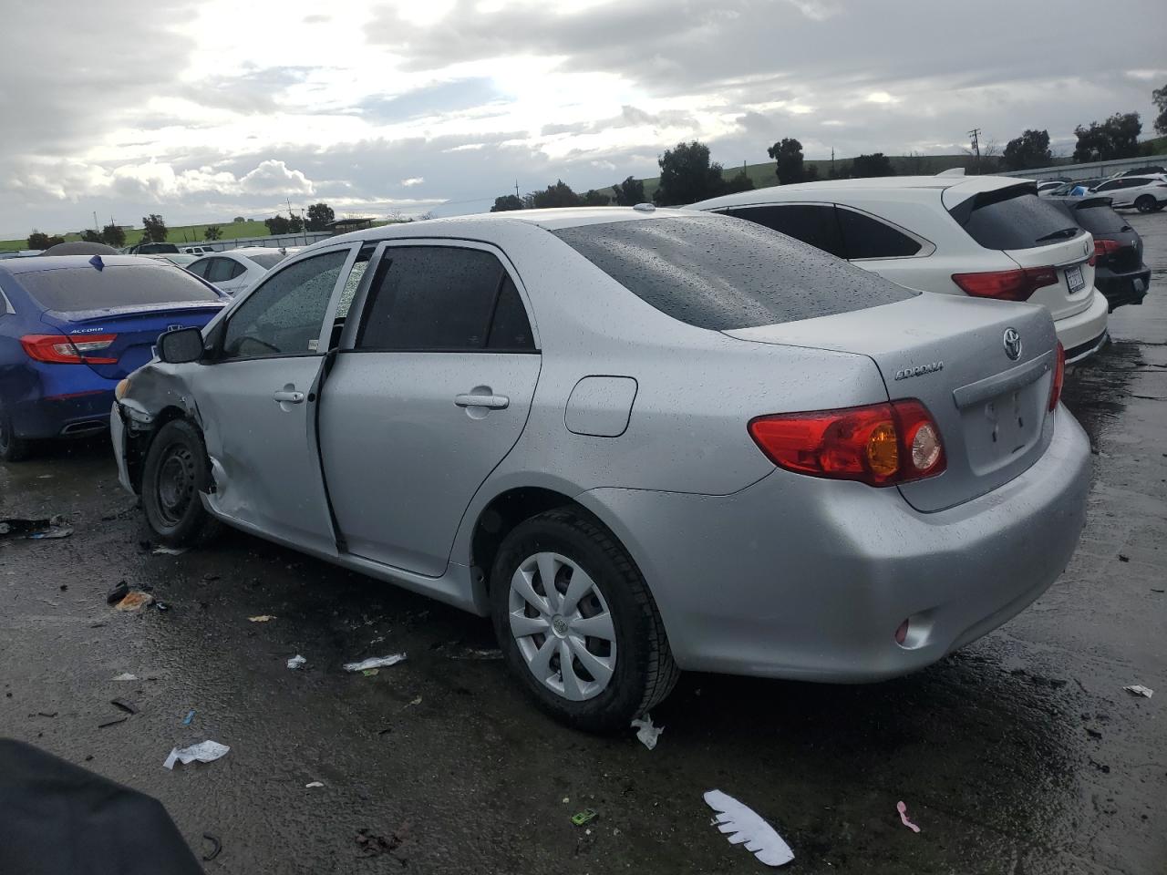 2010 Toyota Corolla VIN 1NXBU4EE3AZ231120 Copart auction photo, front end / side damage thumbnail 2