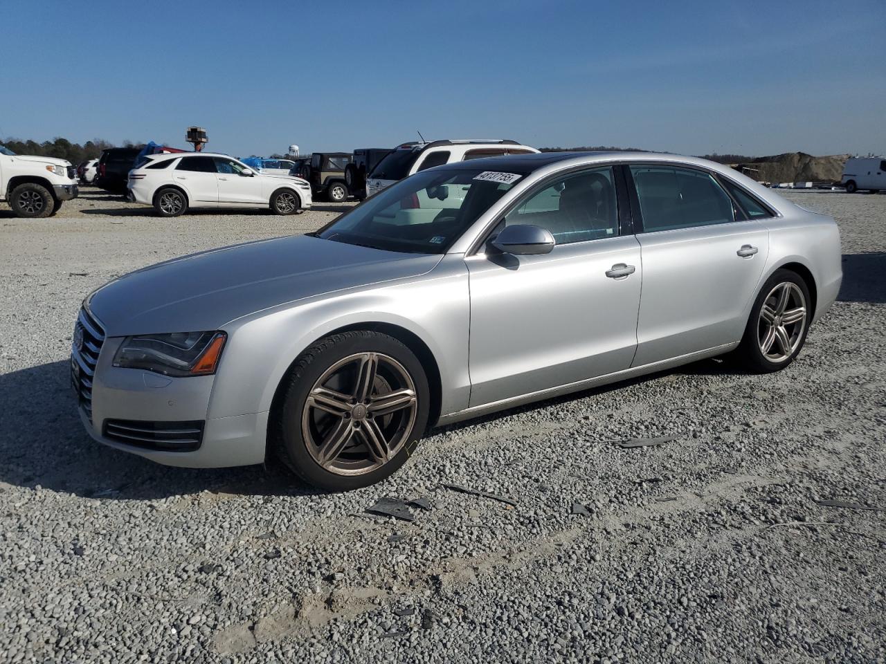 2014 Audi A8 VIN WAURMAFD8EN014277 - Copart auction photo