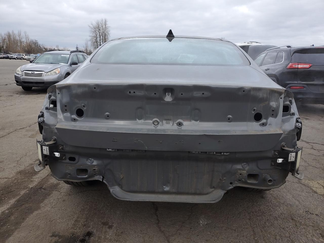 2022 Hyundai Sonata VIN KMHL44J23NA211411 Copart auction photo, rear end damage thumbnail 6