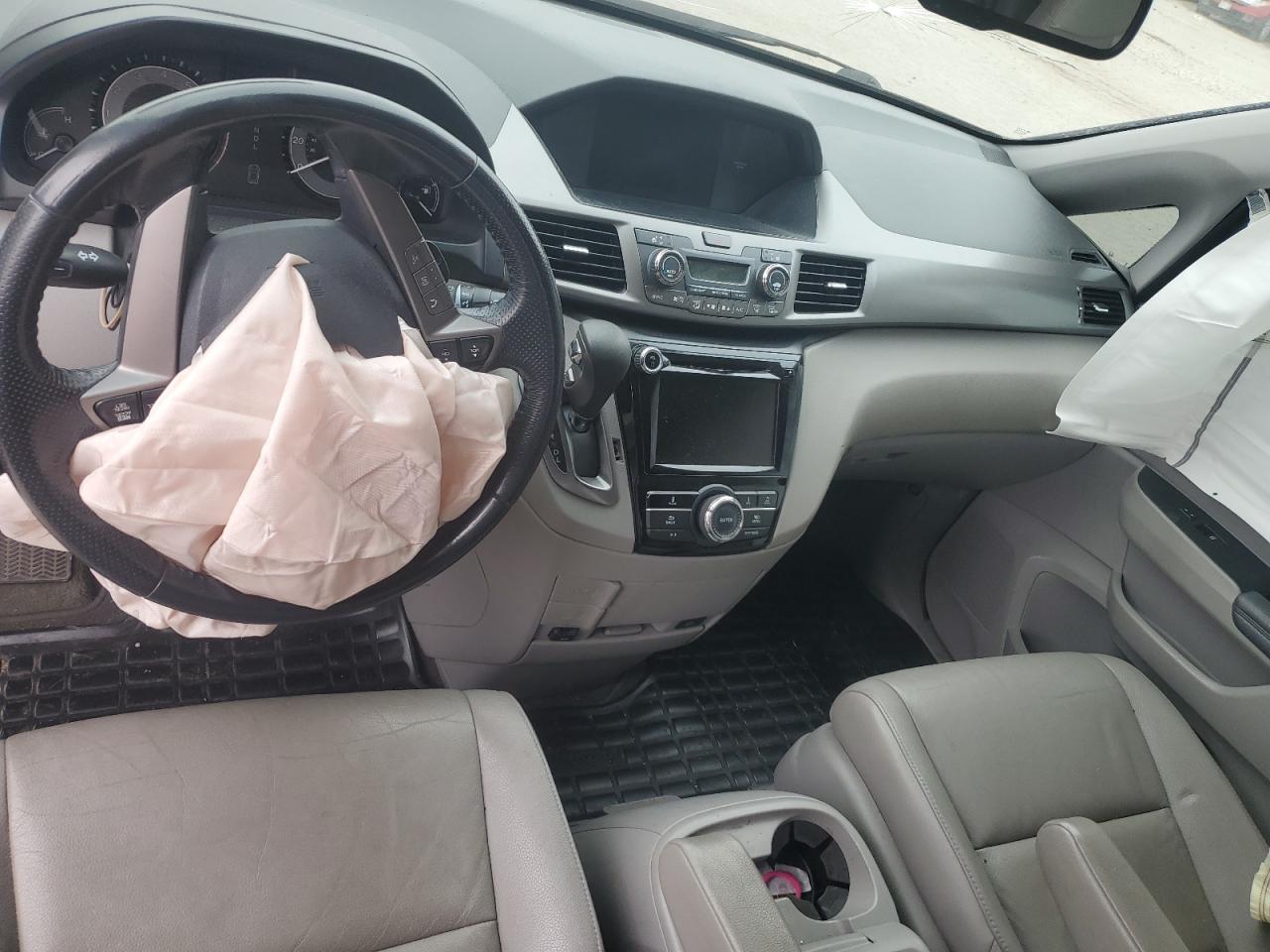 2016 Honda Odyssey VIN 5FNRL5H63GB103705 Copart auction photo, front end / side damage thumbnail 8