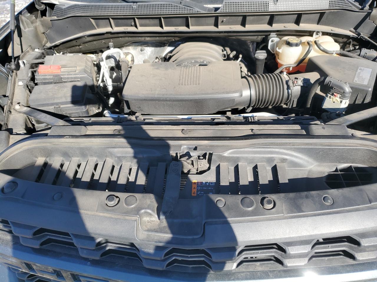 2019 Chevrolet Silverado VIN 1GCRWBEF2KZ237389 Copart auction photo, side / rear end damage thumbnail 11