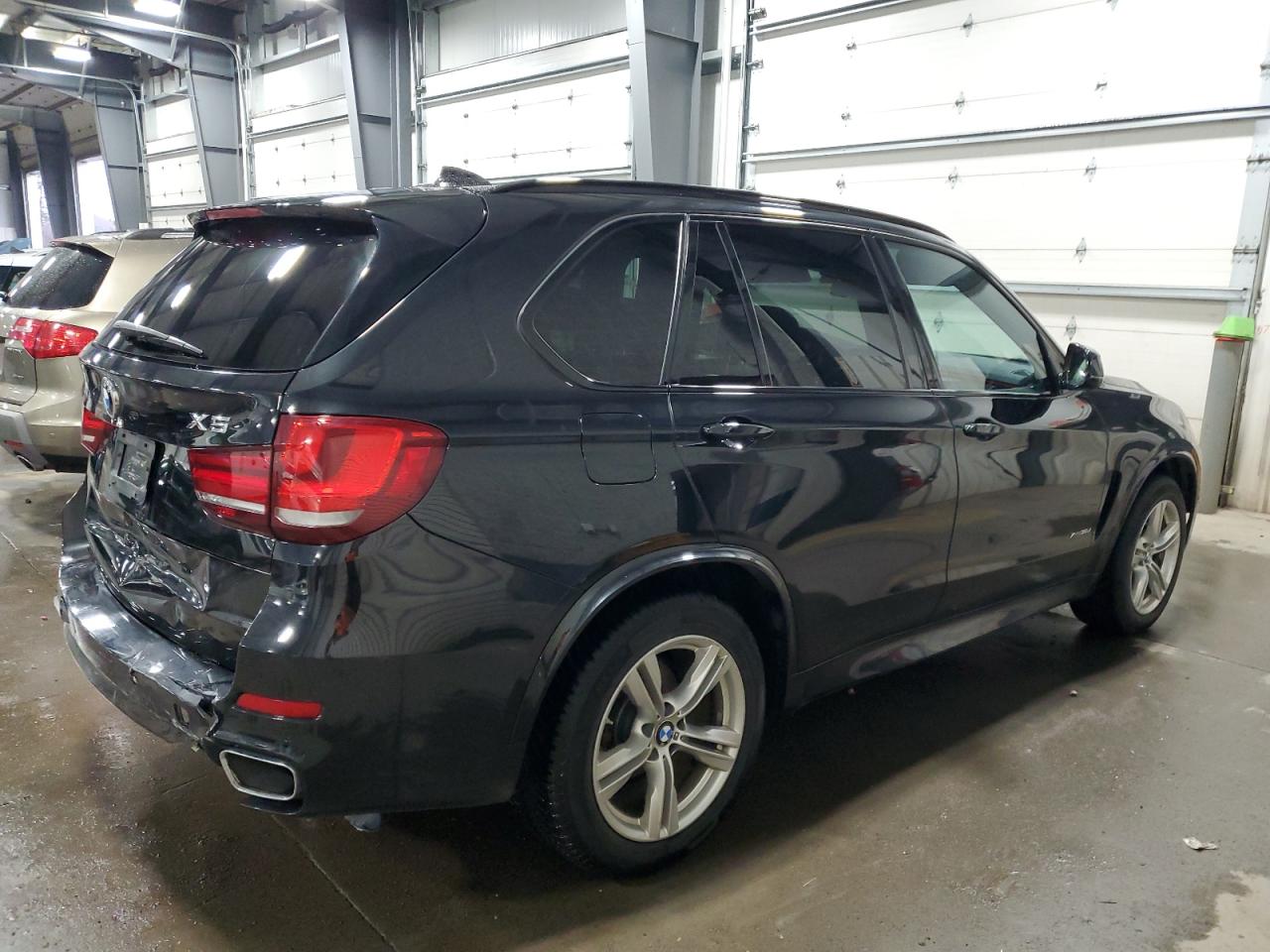 2014 BMW X5 VIN 5UXKS4C53E0J95051 Copart auction photo, rear end damage thumbnail 3