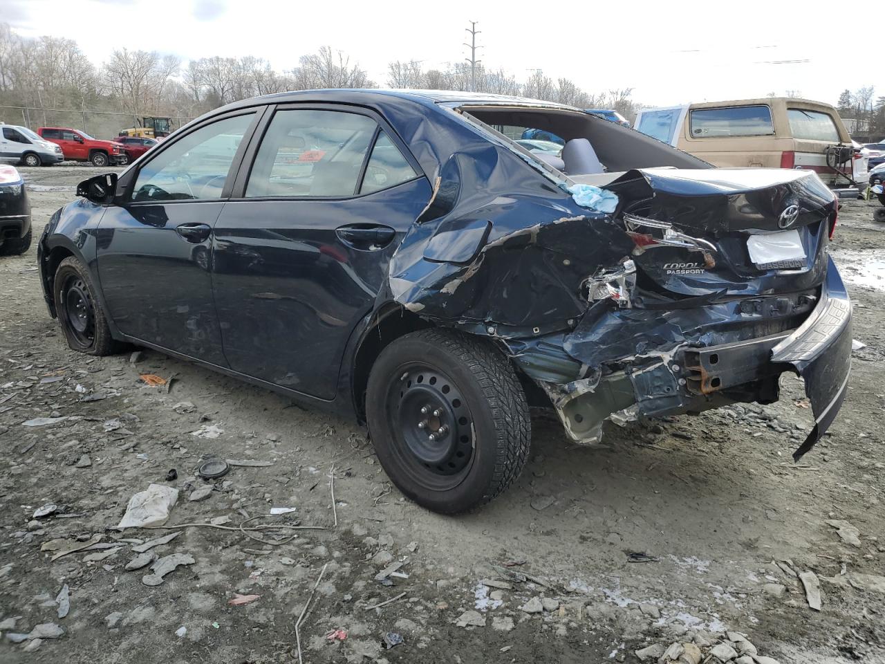 2017 Toyota Corolla VIN 2T1BURHE8HC871229 Copart auction photo, rear end / front end damage thumbnail 2