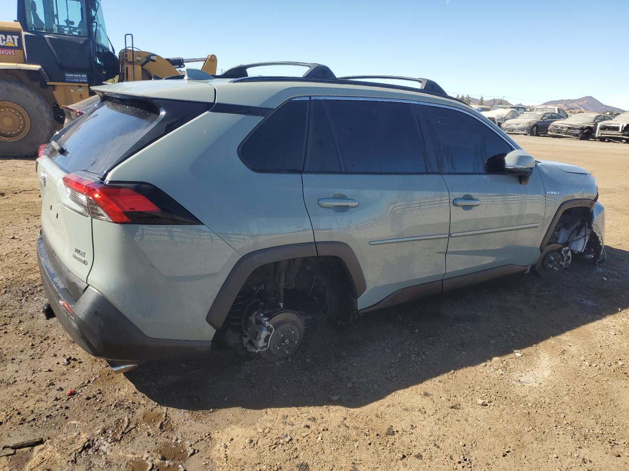 2020 Toyota RAV 4 VIN JTMRWRFV7LD071870 Copart auction photo, all over damage thumbnail 3