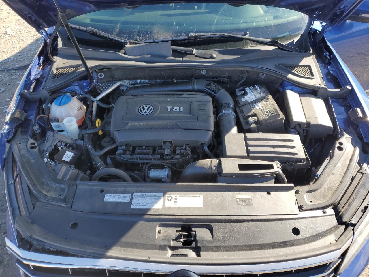 2017 Volkswagen Passat VIN 1VWCT7A37HC077459 Copart auction photo, front end damage thumbnail 12