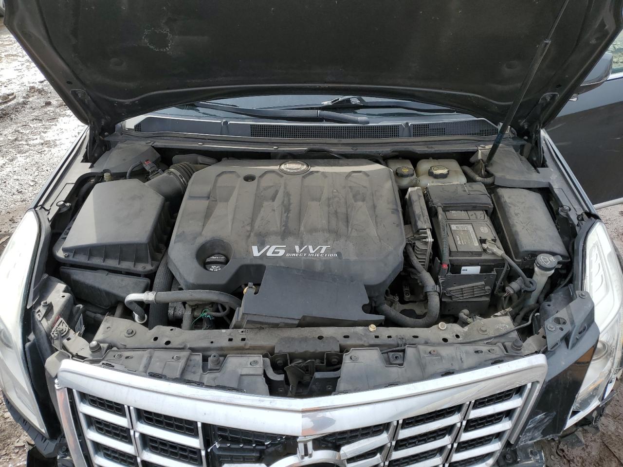 2013 Cadillac XTS VIN 2G61S5S30D9149848 Copart auction photo, front end / side damage thumbnail 11