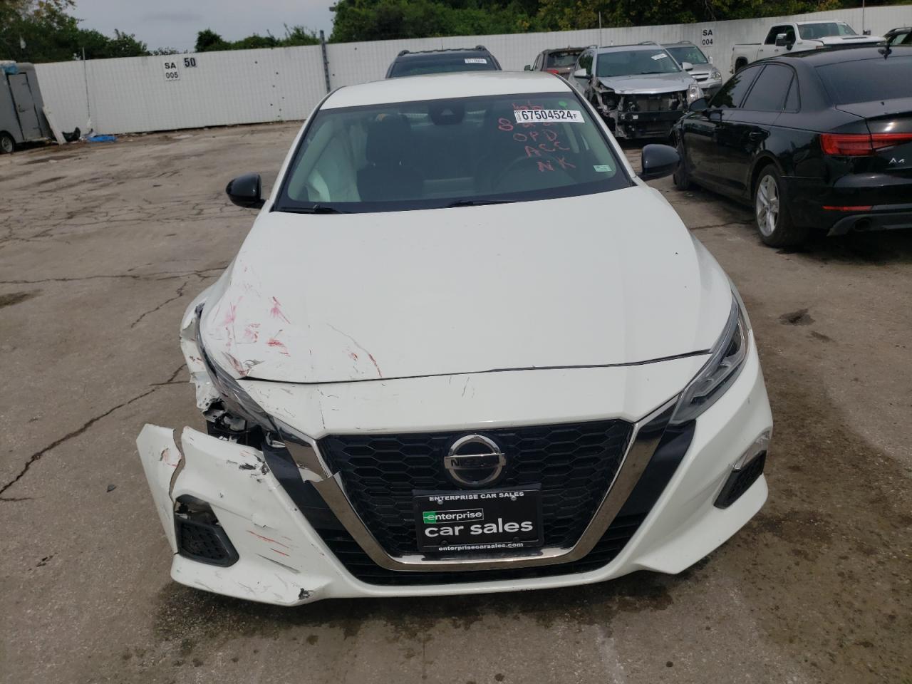 2022 Nissan Altima VIN 1N4BL4CV2NN385303 Copart auction photo, front end damage thumbnail 5