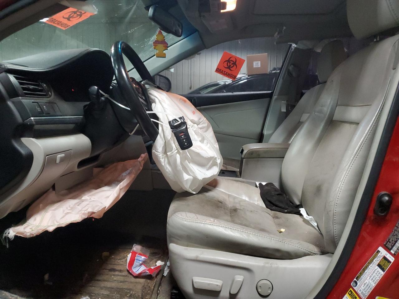 2014 Toyota Camry VIN 4T1BD1FK1EU134264 Copart auction photo, front end damage thumbnail 7