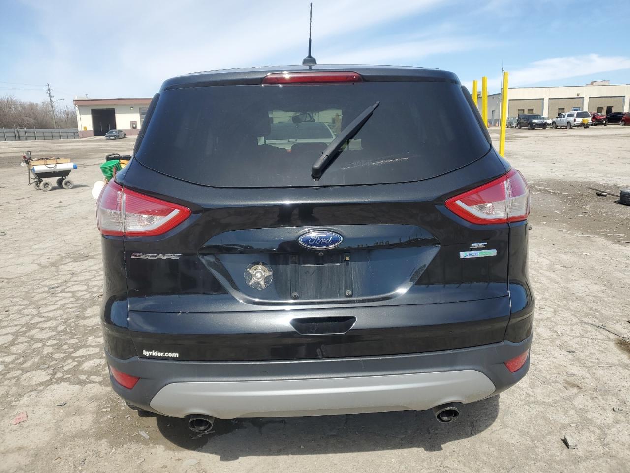 2014 Ford Escape VIN 1FMCU0GX3EUD03418 Copart auction photo, mechanical / normal wear damage thumbnail 6