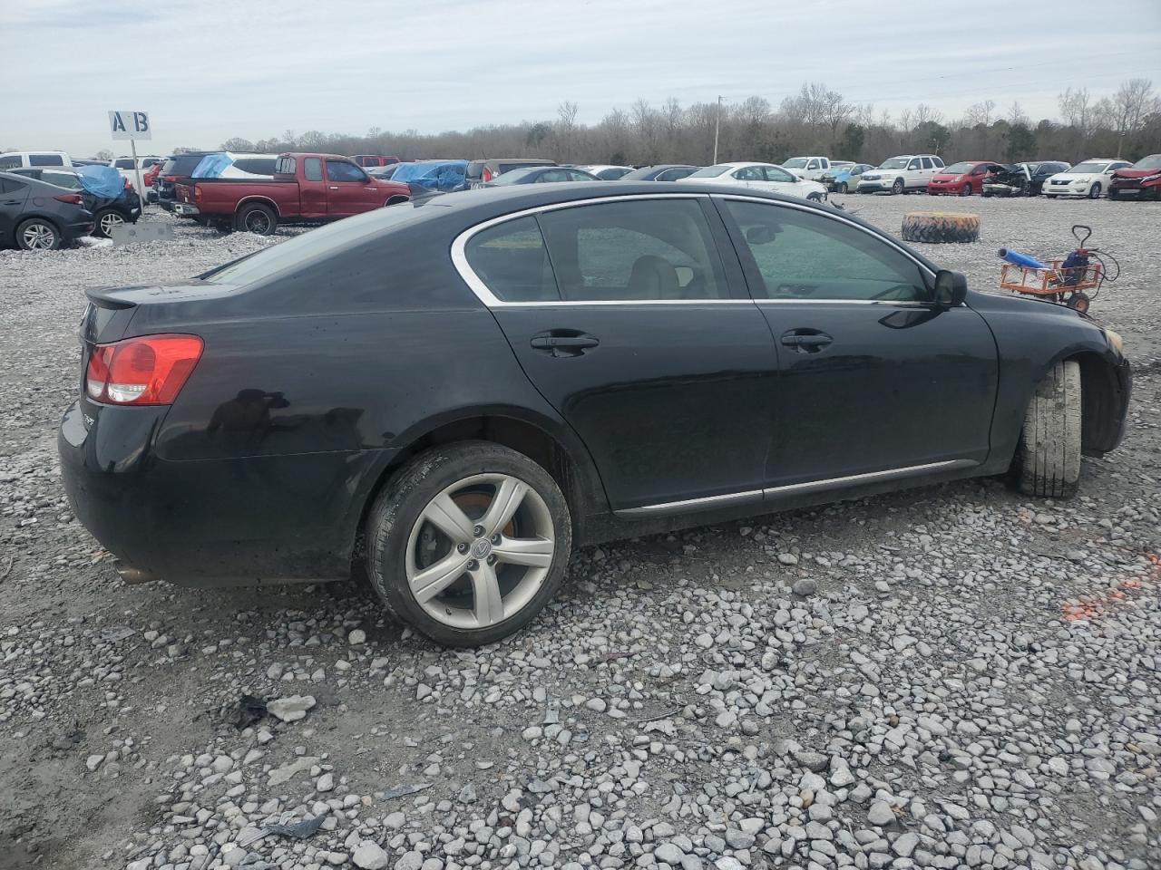 2007 Lexus GS VIN JTHBE96S770026918 Copart auction photo, front end / undercarriage damage thumbnail 3