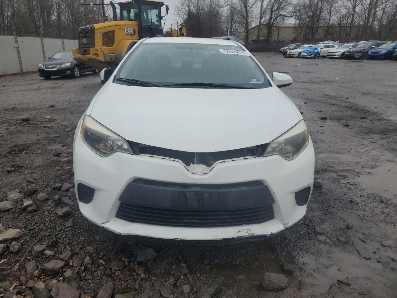 2015 Toyota Corolla VIN 2T1BURHE6FC234532 Copart auction photo, side / rear end damage thumbnail 5