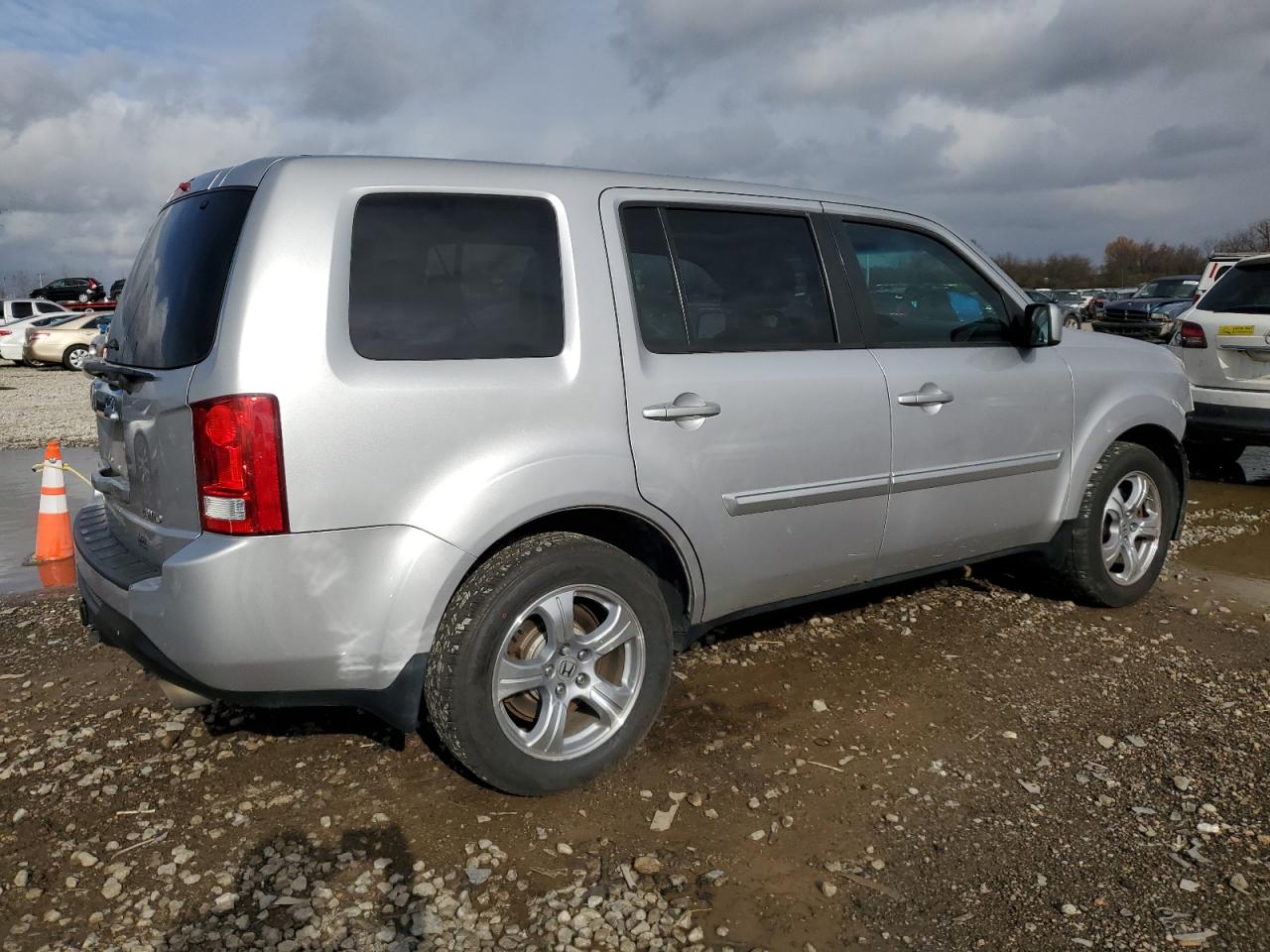2014 Honda Pilot VIN 5FNYF4H52EB057382 Copart auction photo, front end damage thumbnail 3
