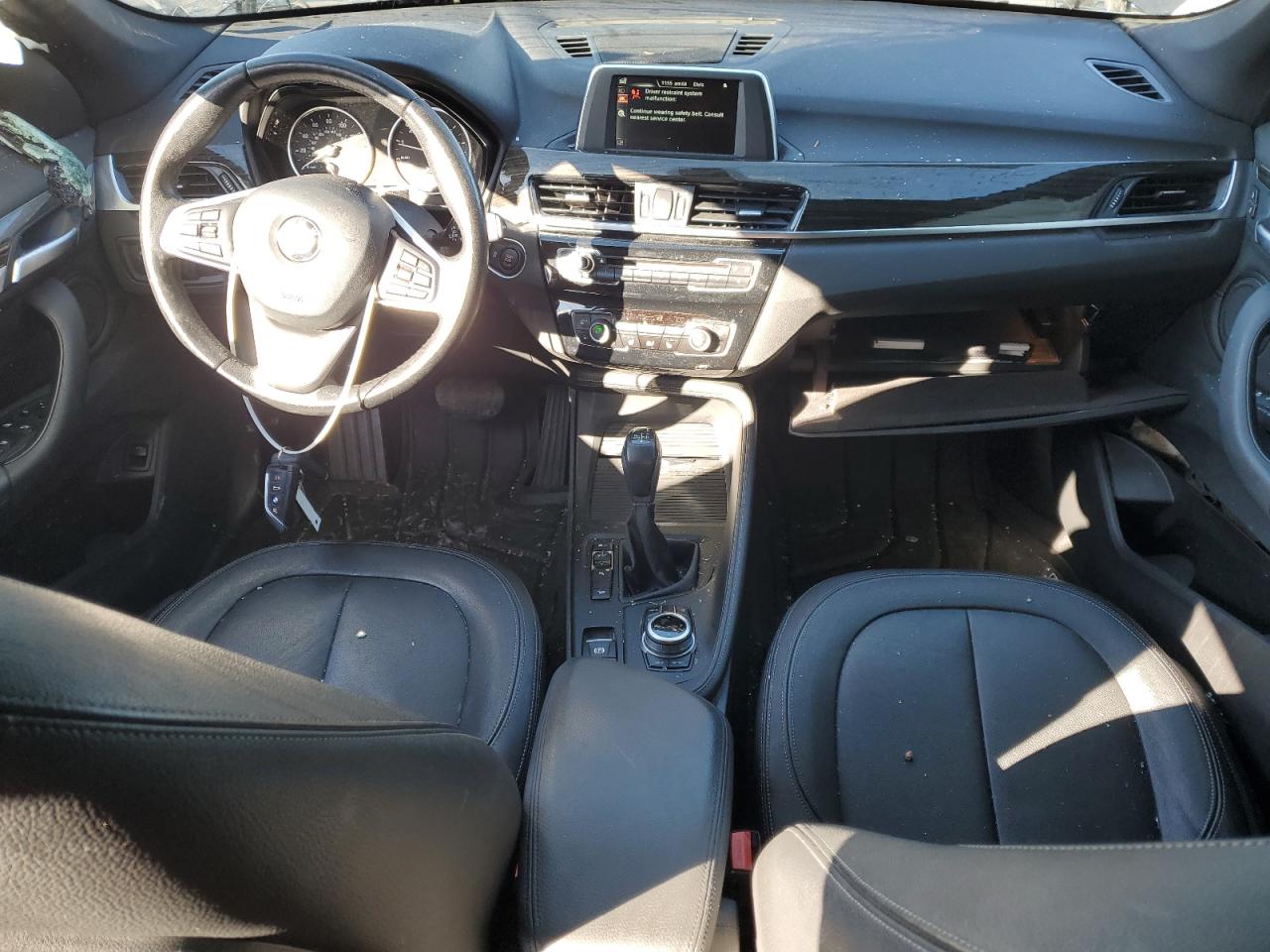 2017 BMW X1 VIN WBXHT3C35H5F80769 Copart auction photo, rollover damage thumbnail 8