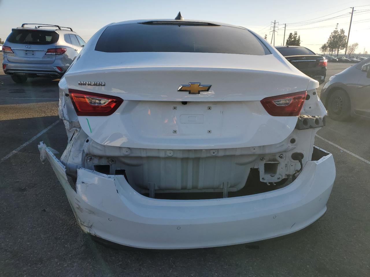 2020 Chevrolet Malibu VIN 1G1ZC5ST0LF148873 Copart auction photo, rear end damage thumbnail 6