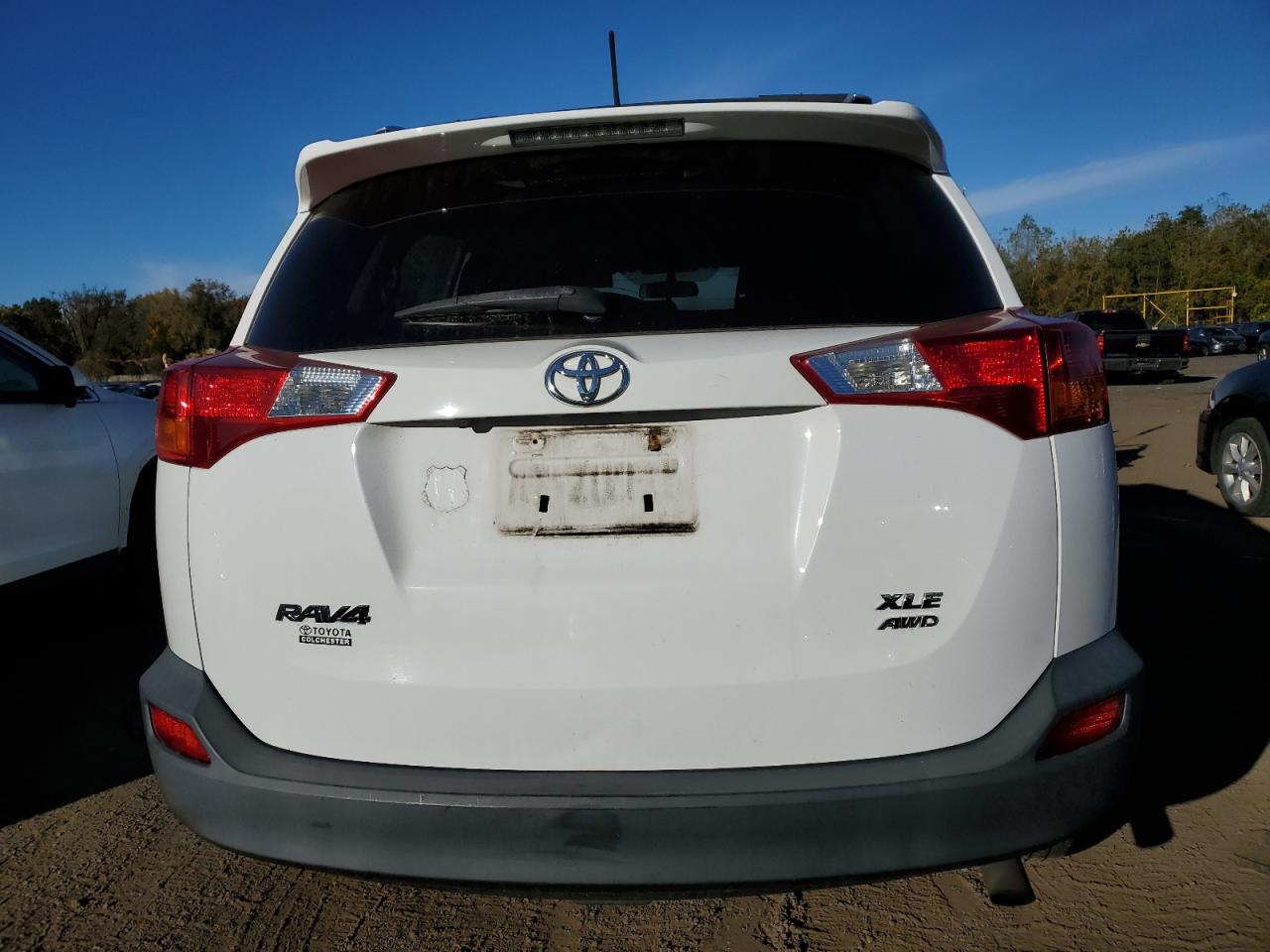 2013 Toyota RAV 4 VIN 2T3RFREV6DW021760 Copart auction photo, front end damage thumbnail 6