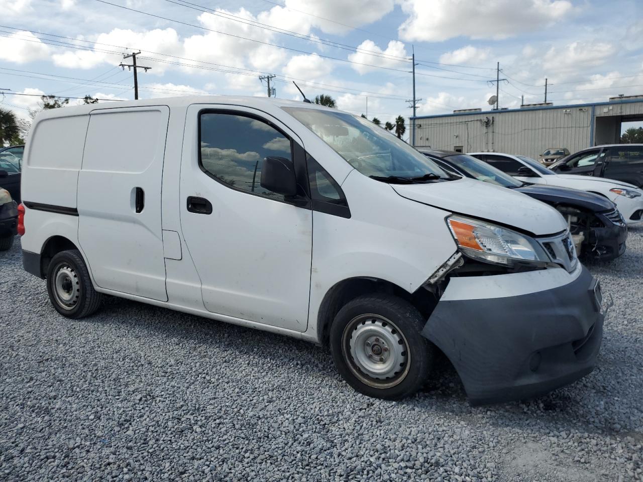 2015 Nissan NV VIN 3N6CM0KN1FK730721 Copart auction photo, front end damage thumbnail 4