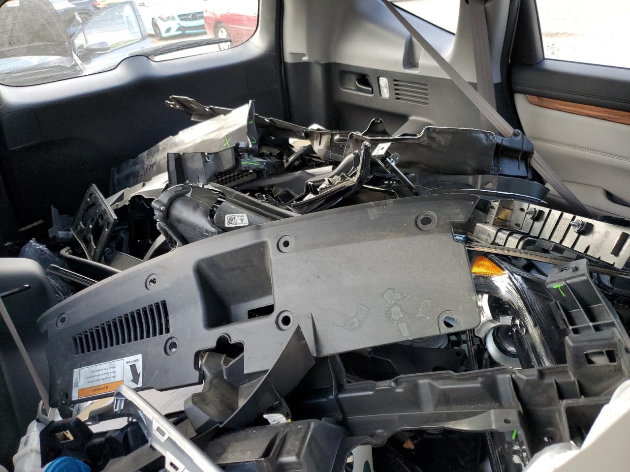 2021 Honda CR-V VIN 2HKRW2H82MH675515 Copart auction photo, front end damage thumbnail 13