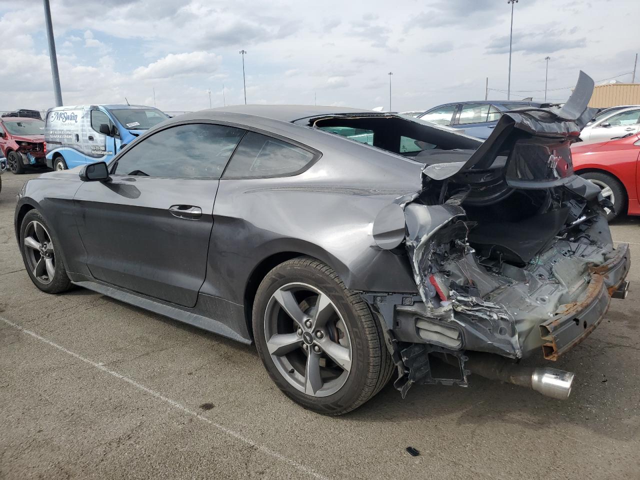 2016 Ford Mustang VIN 1FA6P8AM5G5210991 Copart auction photo, rear end / front end damage thumbnail 2
