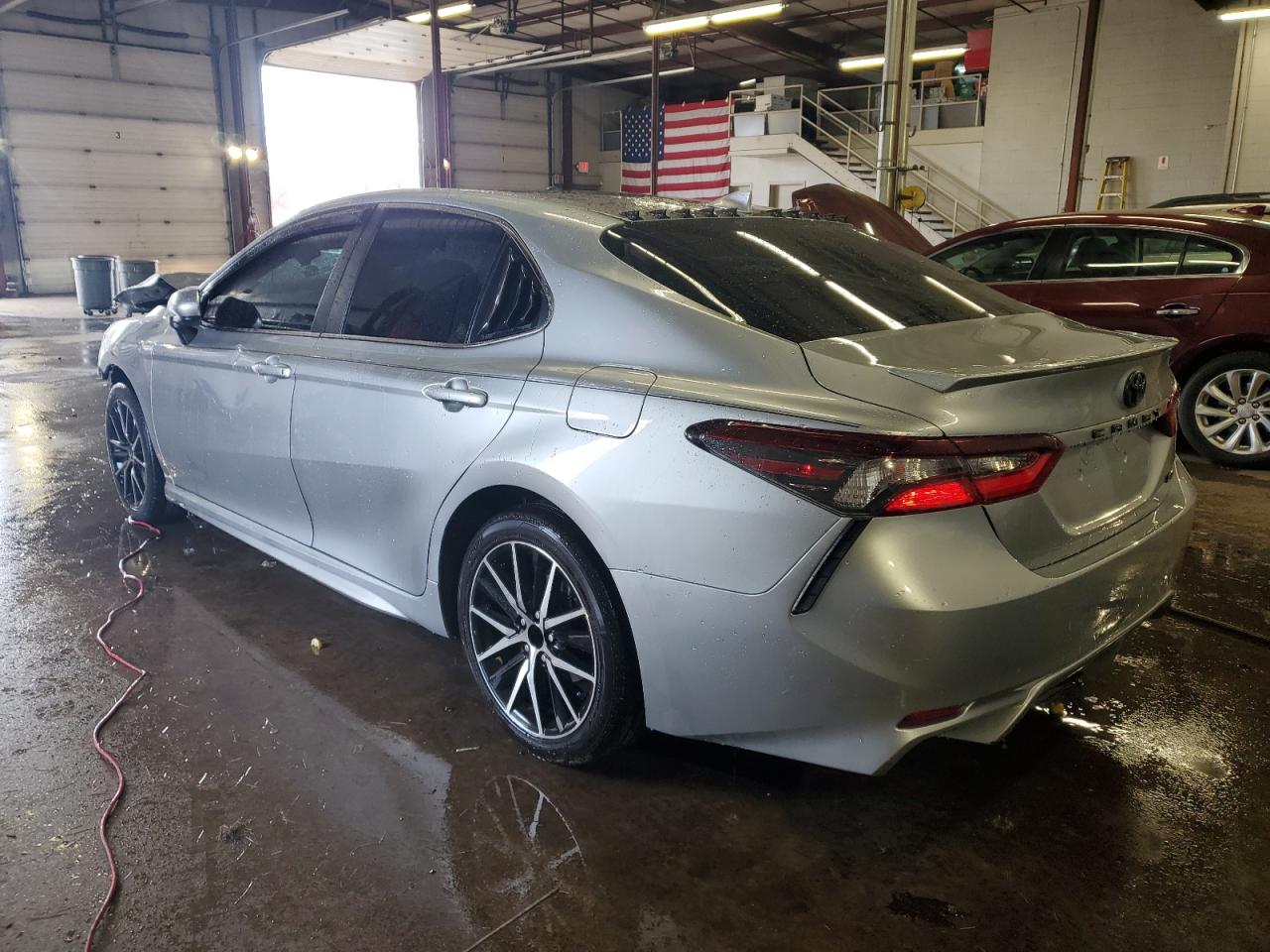 2021 Toyota Camry VIN 4T1G11AK4MU572393 Copart auction photo, front end / minor dent/scratches damage thumbnail 2