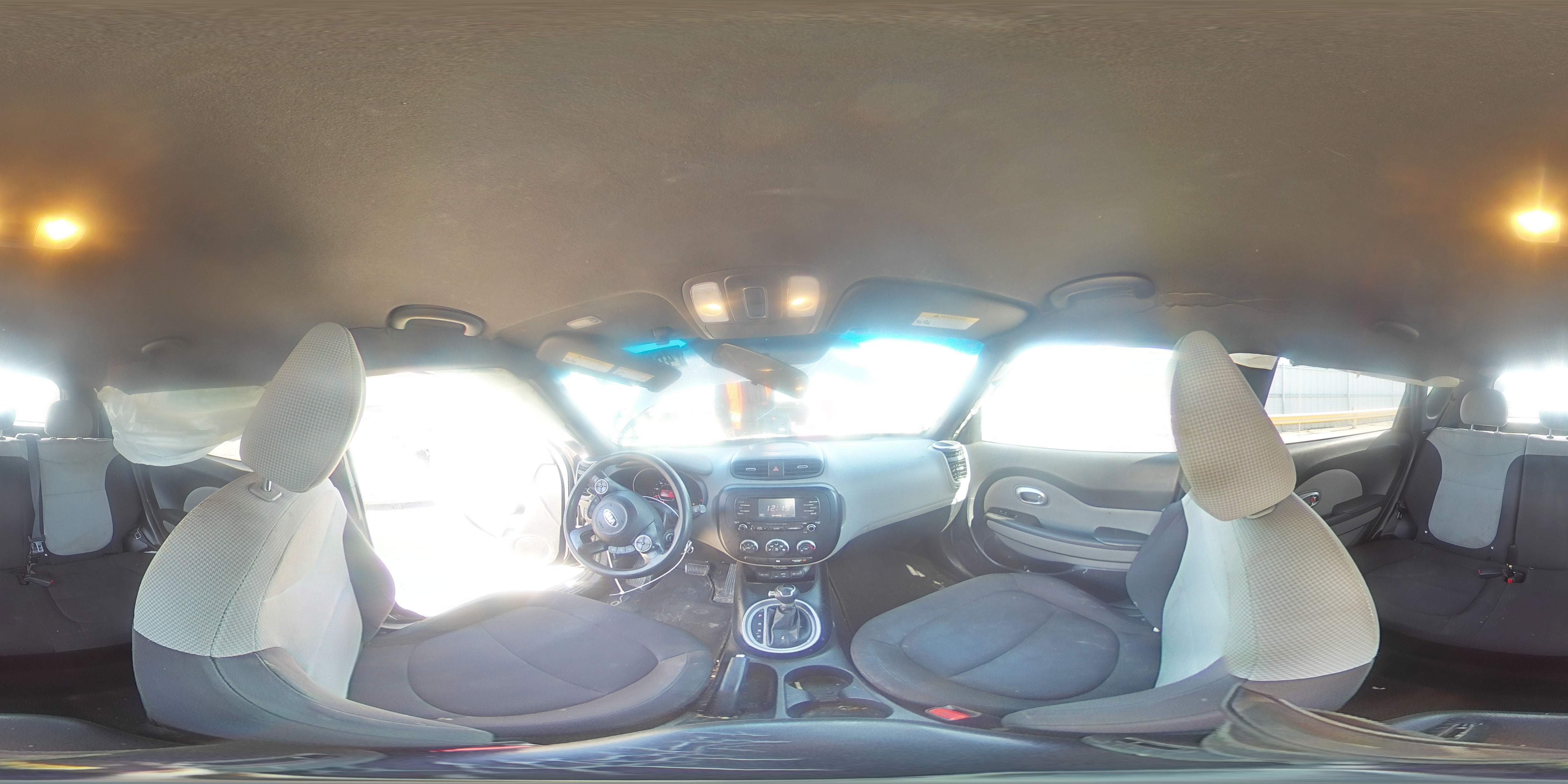 2015 KIA Soul VIN KNDJN2A29F7231769 Copart auction photo, front end / rear end damage thumbnail 13