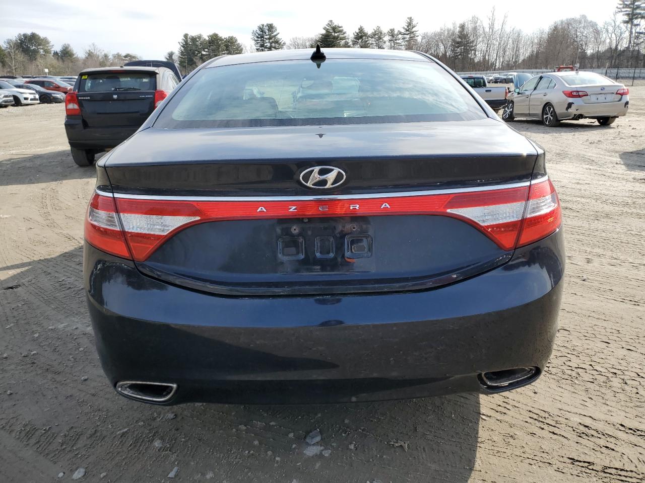 2013 Hyundai Azera VIN KMHFG4JG9DA261437 Copart auction photo, all over damage thumbnail 6