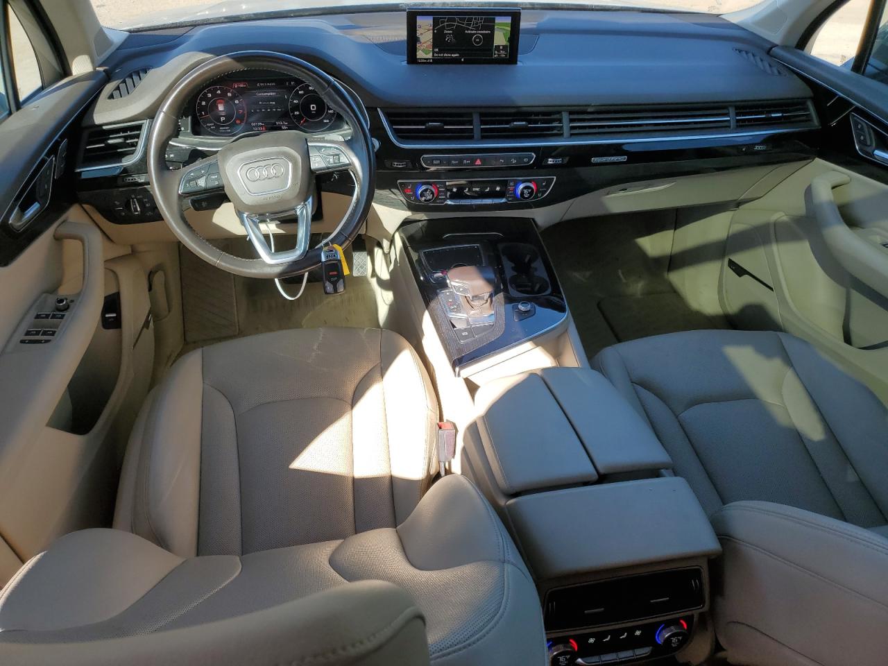 2018 Audi Q7 VIN WA1LAAF73JD043451 Copart auction photo, rear end damage thumbnail 8