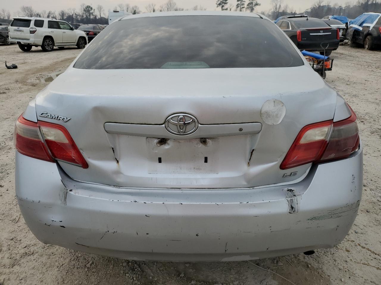 2007 Toyota Camry VIN 4T1BE46K17U189380 Copart auction photo, rear end / front end damage thumbnail 6