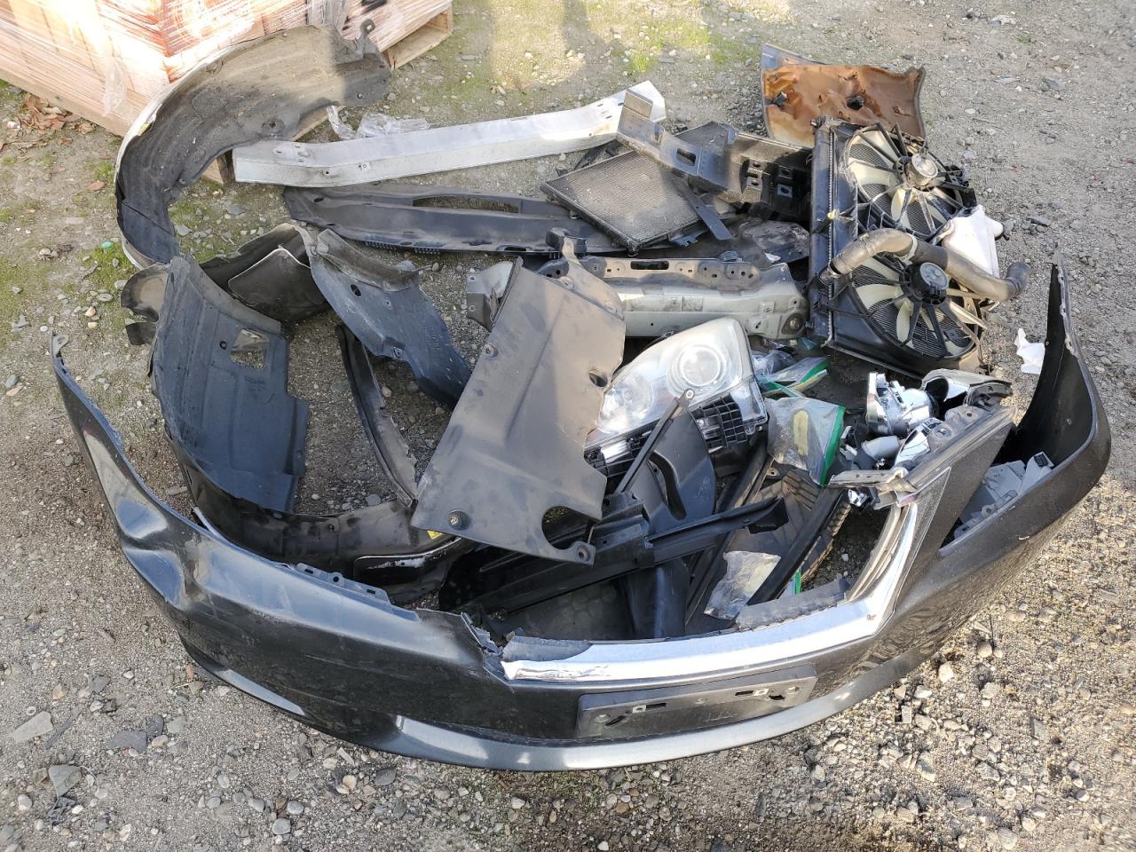 2009 Lexus IS VIN JTHBK262995092344 Copart auction photo, front end damage thumbnail 12