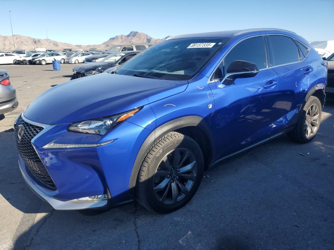 2015 Lexus NX VIN JTJYARBZ0F2017312