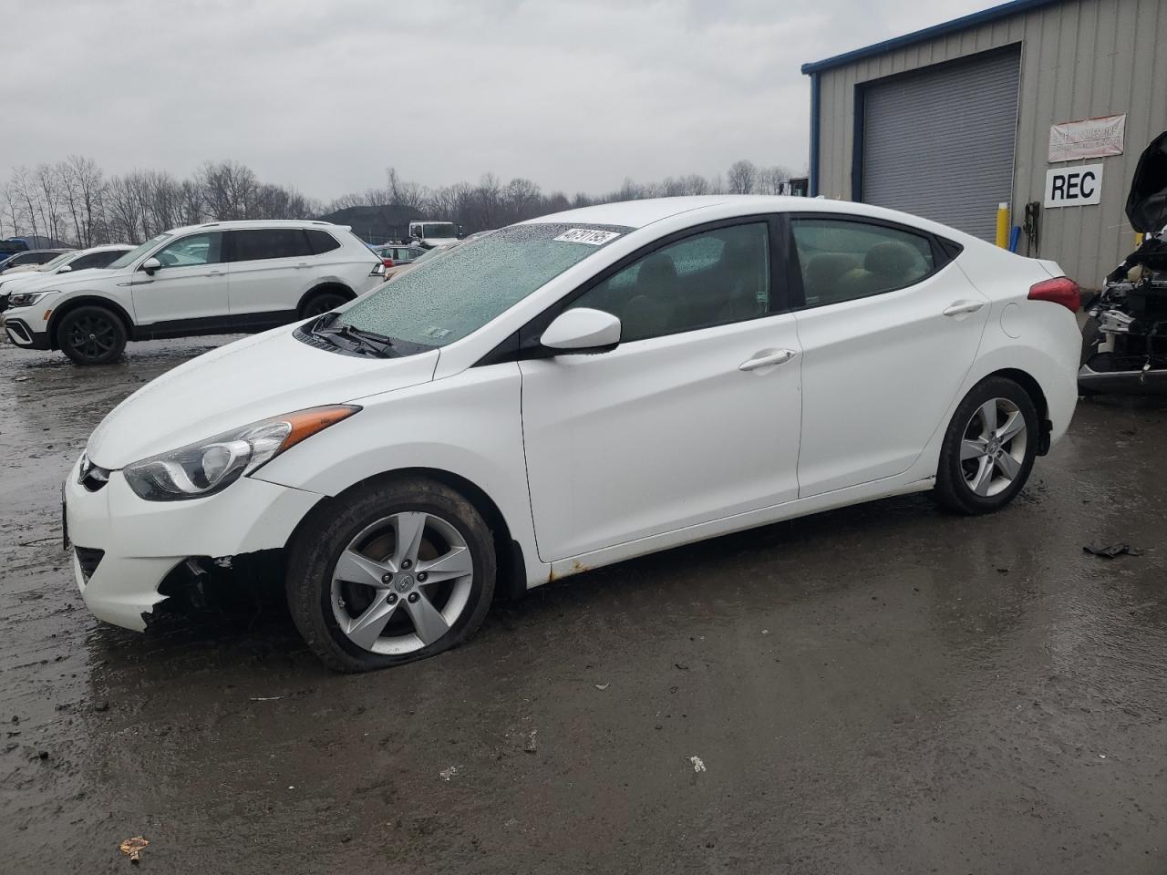 2013 Hyundai Elantra VIN 5NPDH4AE6DH259256