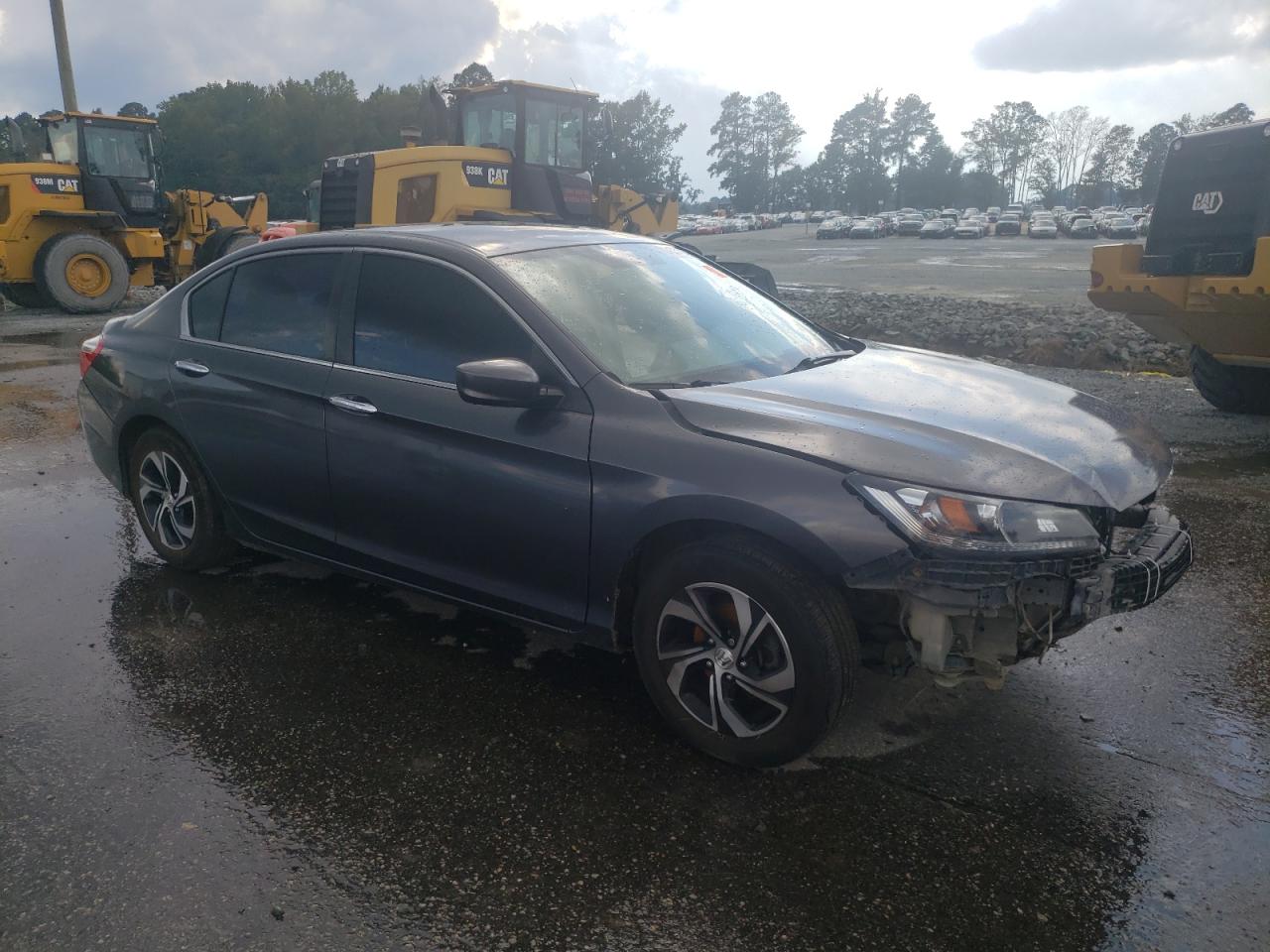 2014 Honda Accord VIN 1HGCR2F34EA035143 Copart auction photo, front end / side damage thumbnail 4