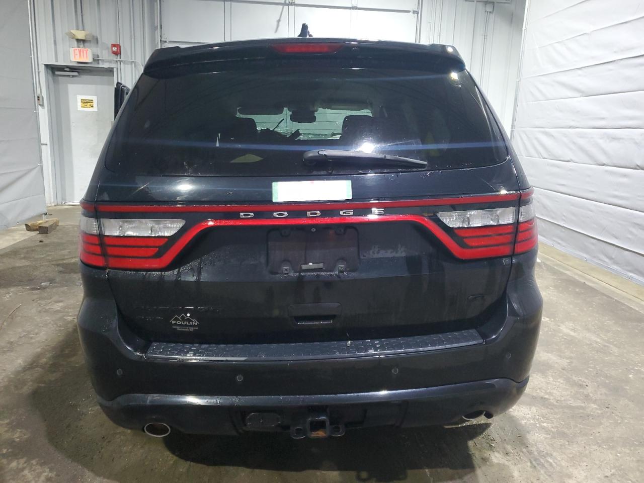 2017 Dodge Durango VIN 1C4RDJDG3HC666269 Copart auction photo, front end / side damage thumbnail 6