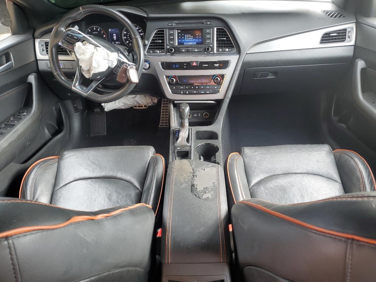 2015 Hyundai Sonata VIN 5NPE34AB4FH197626 Copart auction photo, front end damage thumbnail 8