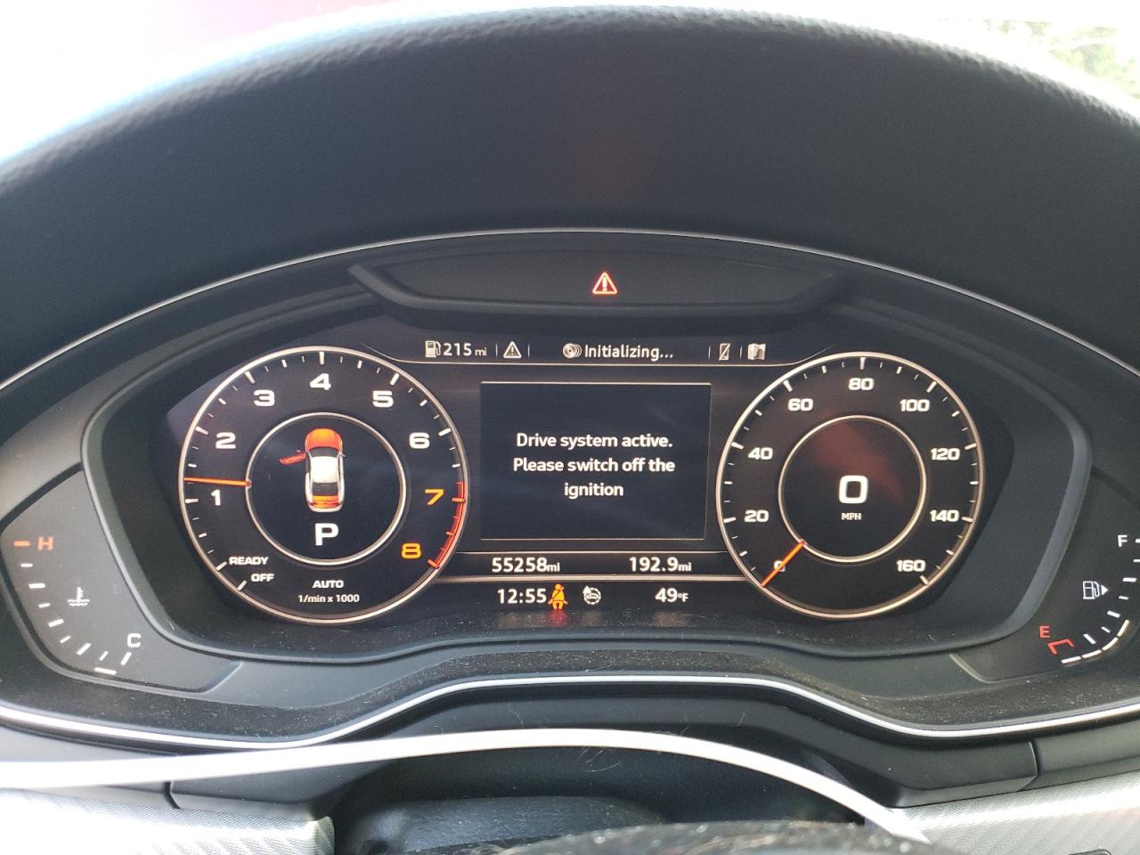 2018 Audi A5 VIN WAUPNAF5XJA021018 Copart auction photo, rear end damage thumbnail 9