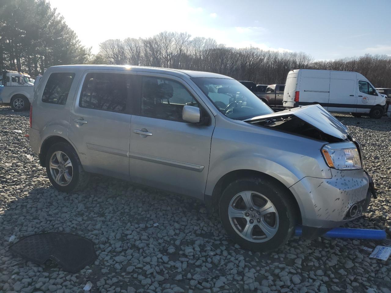 2014 Honda Pilot VIN 5FNYF4H78EB042595 Copart auction photo, front end damage thumbnail 4