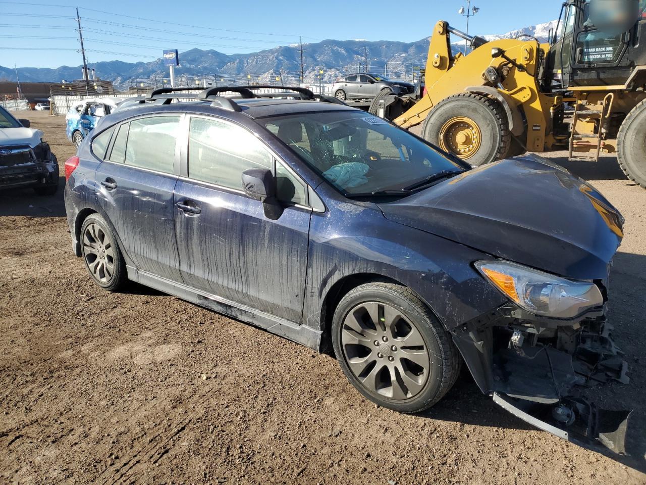 2014 Subaru Impreza VIN JF1GPAU6XEH293340 Copart auction photo, front end damage thumbnail 4