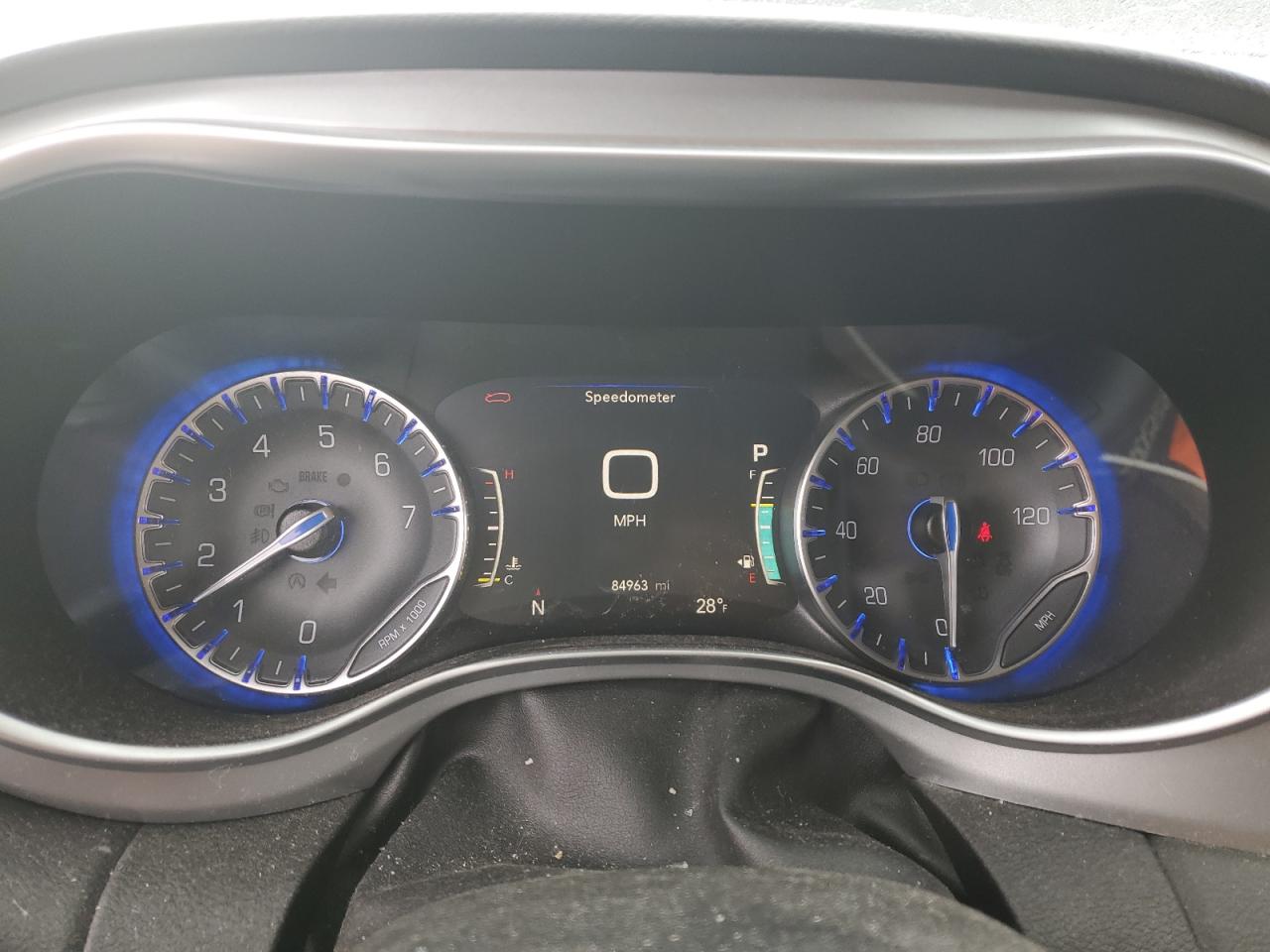 2019 Chrysler Pacifica VIN 2C4RC1EG5KR581952 Copart auction photo, side / rear end damage thumbnail 9