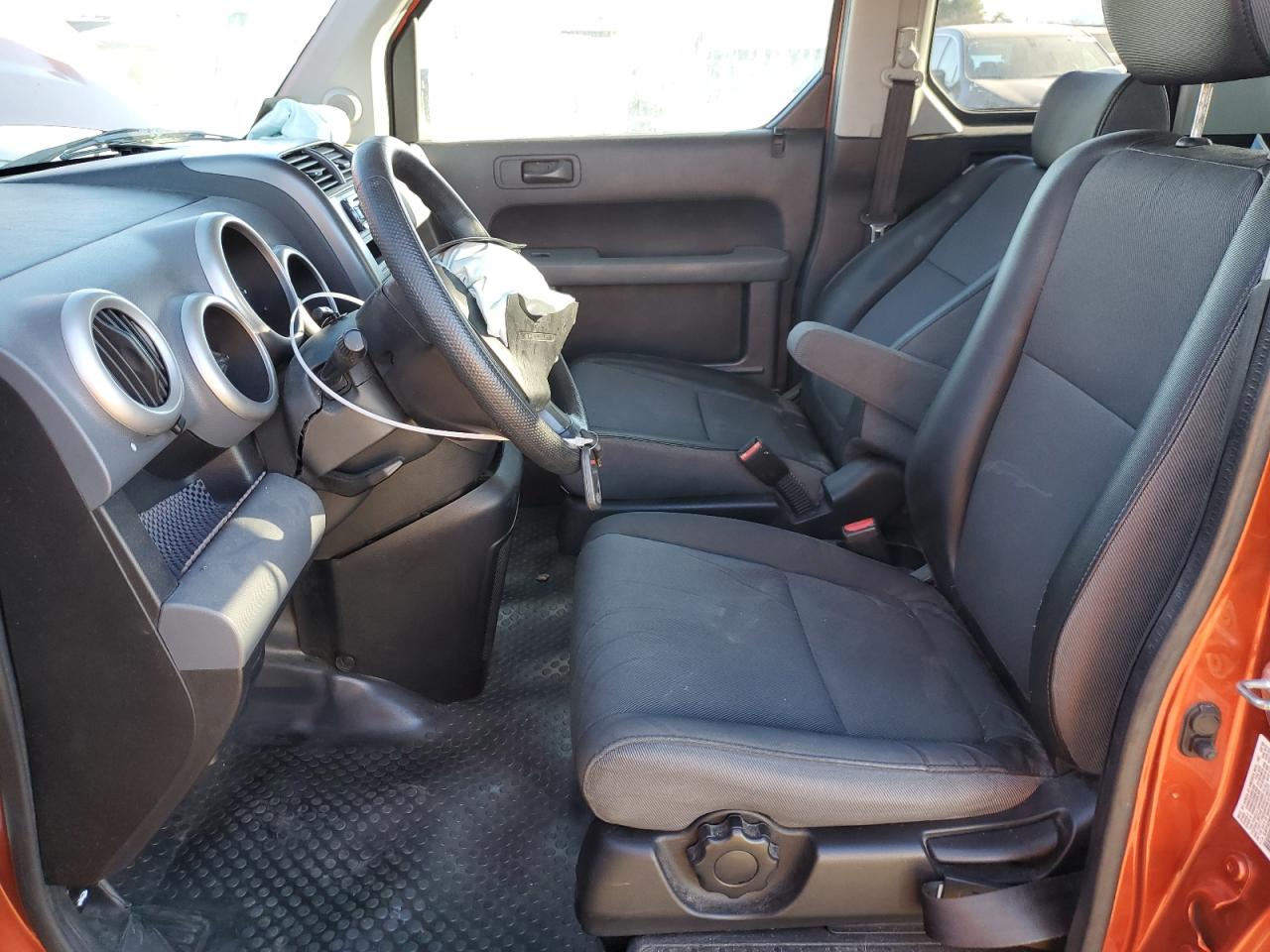 2005 Honda Element VIN 5J6YH28605L012407 Copart auction photo, side / front end damage thumbnail 7
