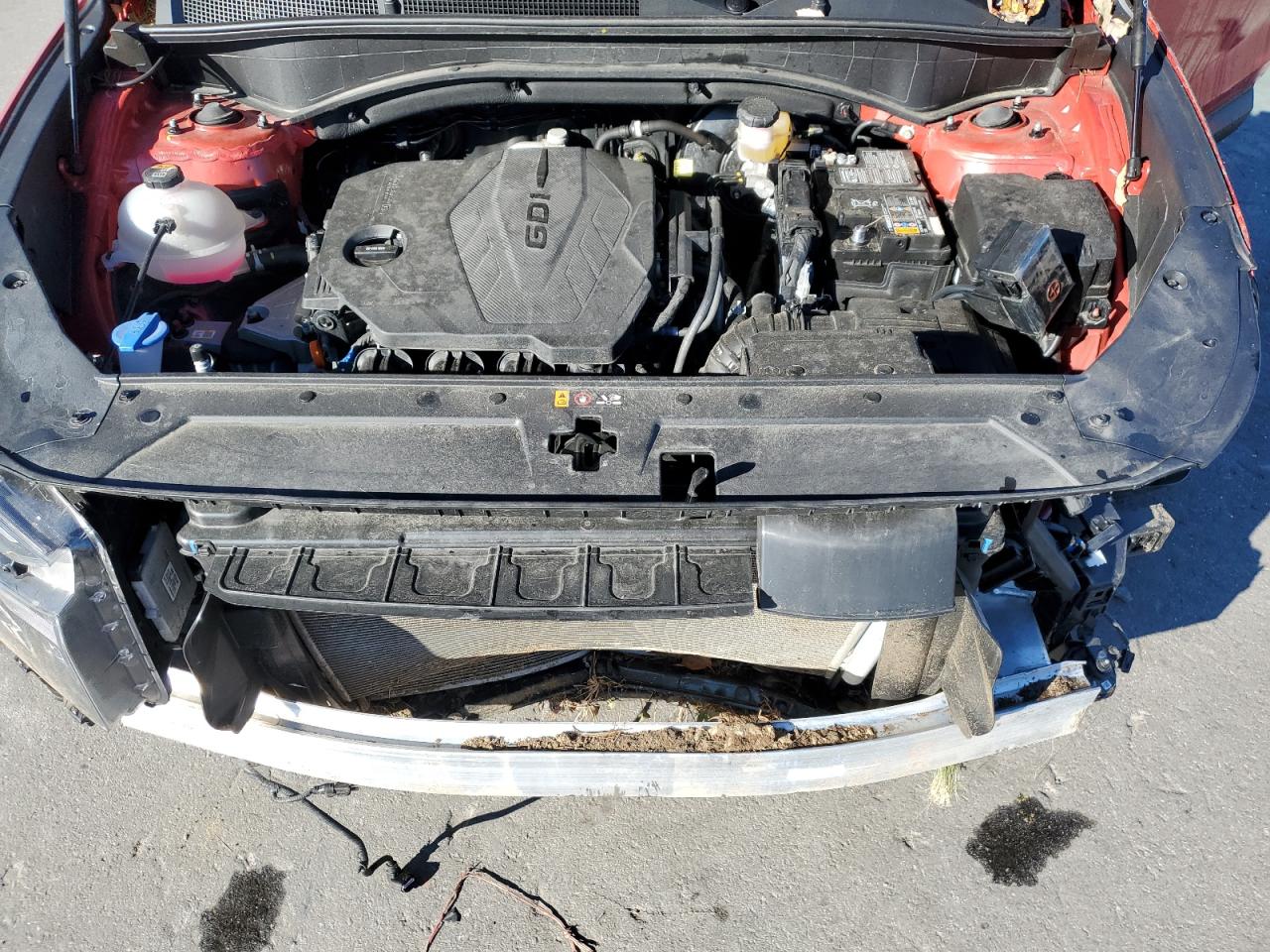 2023 Hyundai Santa Fe VIN 5NMS2DAJ8PH537680 Copart auction photo, front end damage thumbnail 13