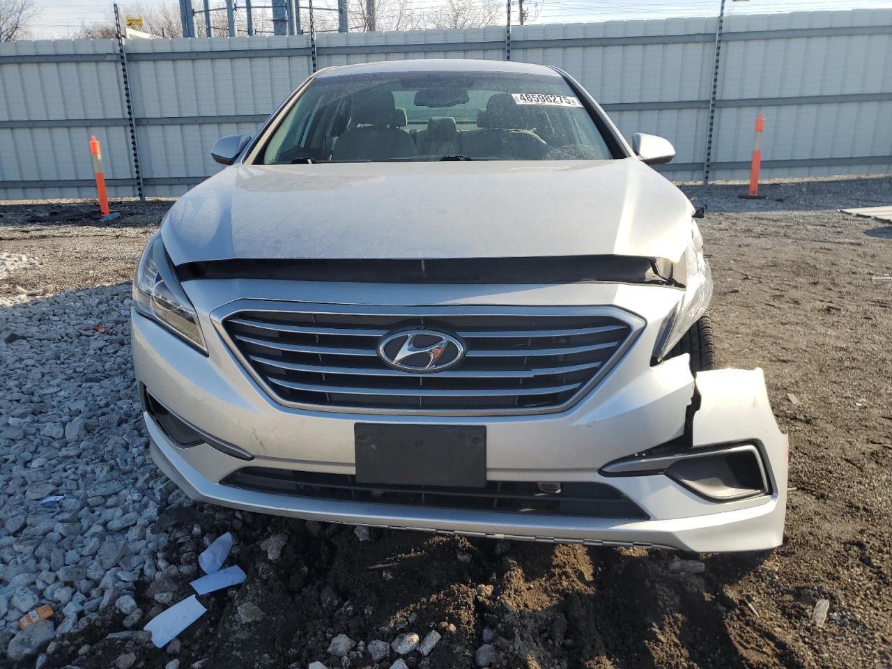 2016 Hyundai Sonata VIN 5NPE24AFXGH340215 Copart auction photo, front end damage thumbnail 5
