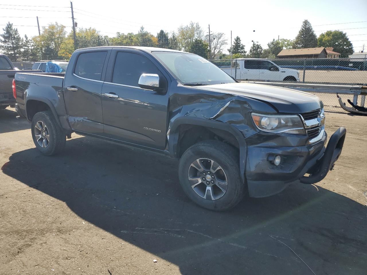 2015 Chevrolet Colorado VIN 1GCGTBE31F1187210 Copart auction photo, all over damage thumbnail 4