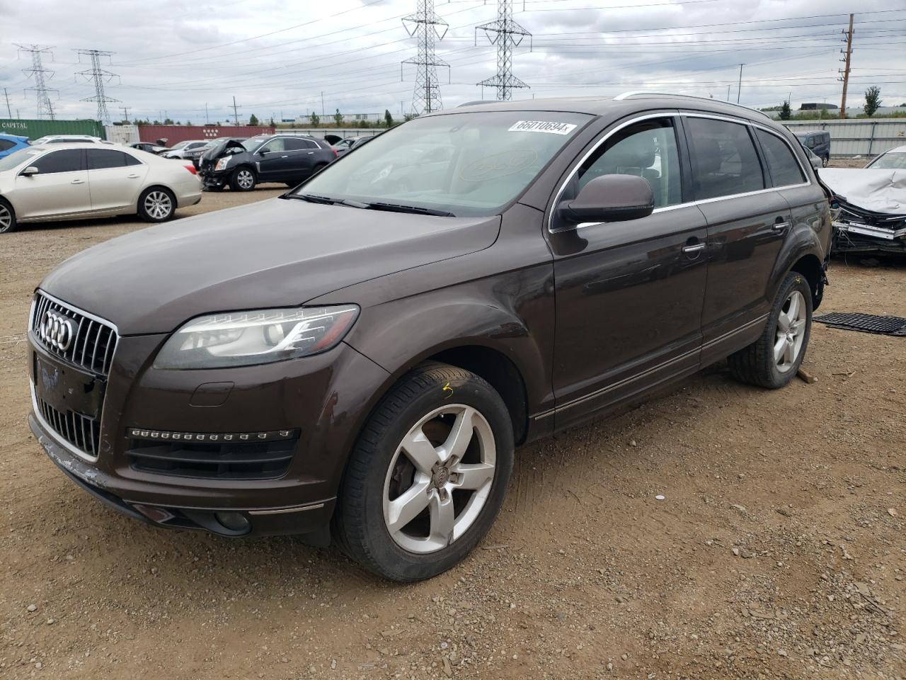 2014 Audi Q7 VIN WA1LGAFE4ED019114