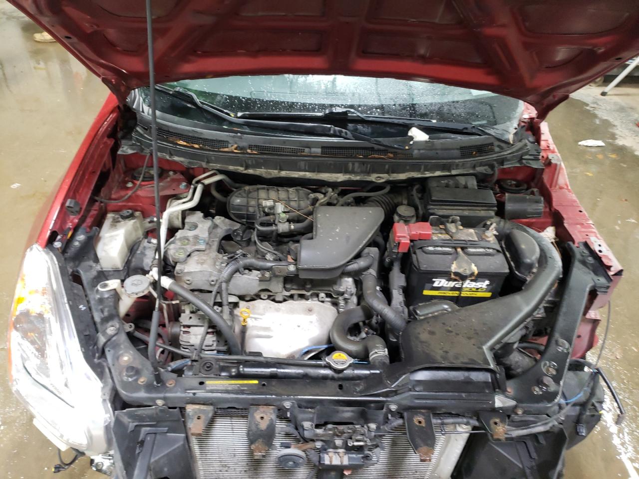 2013 Nissan Rogue VIN JN8AS5MT8DW018575 Copart auction photo, front end / side damage thumbnail 11
