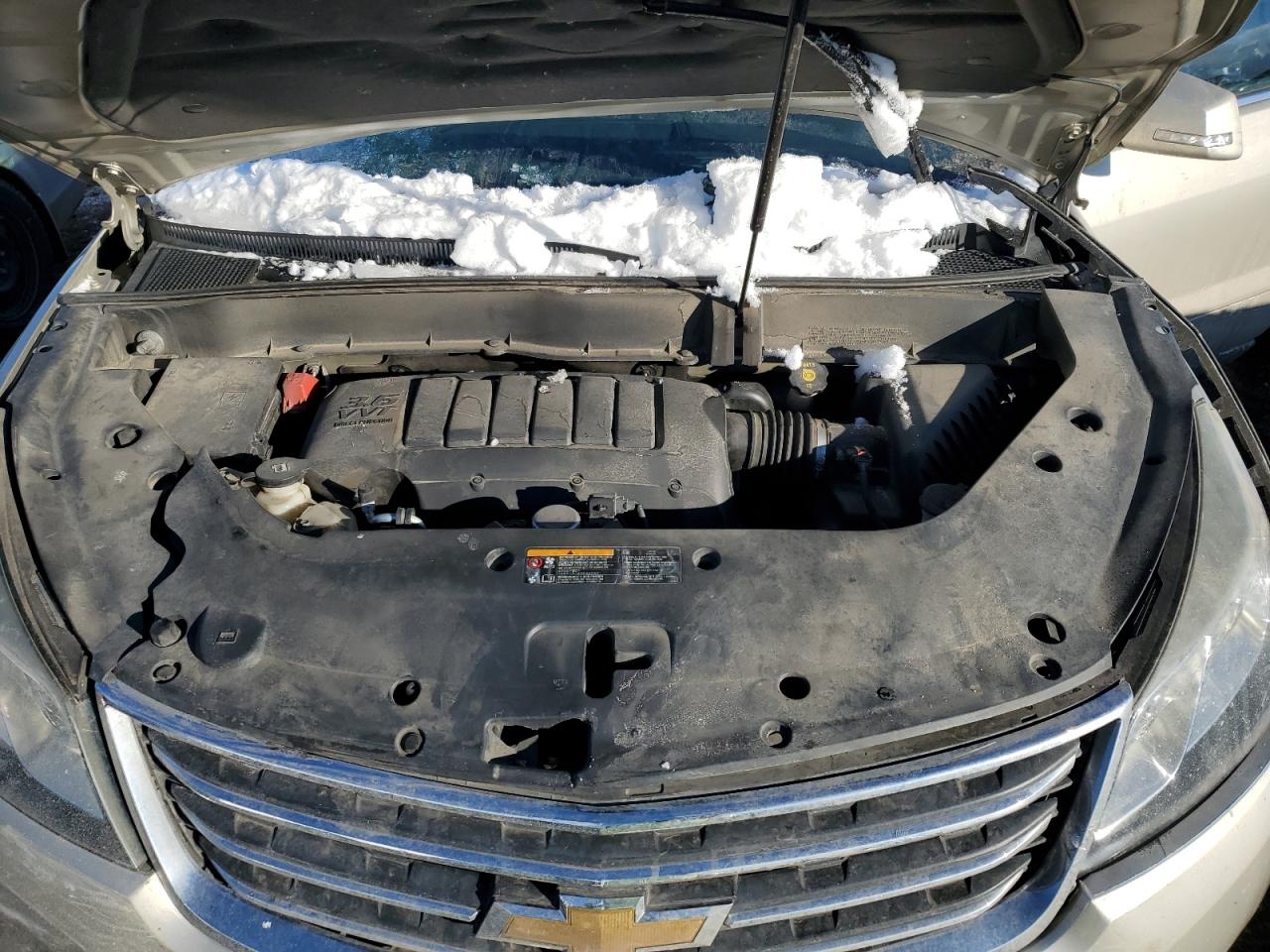 2015 Chevrolet Traverse VIN 1GNKVGKD1FJ186371 Copart auction photo, front end damage thumbnail 12