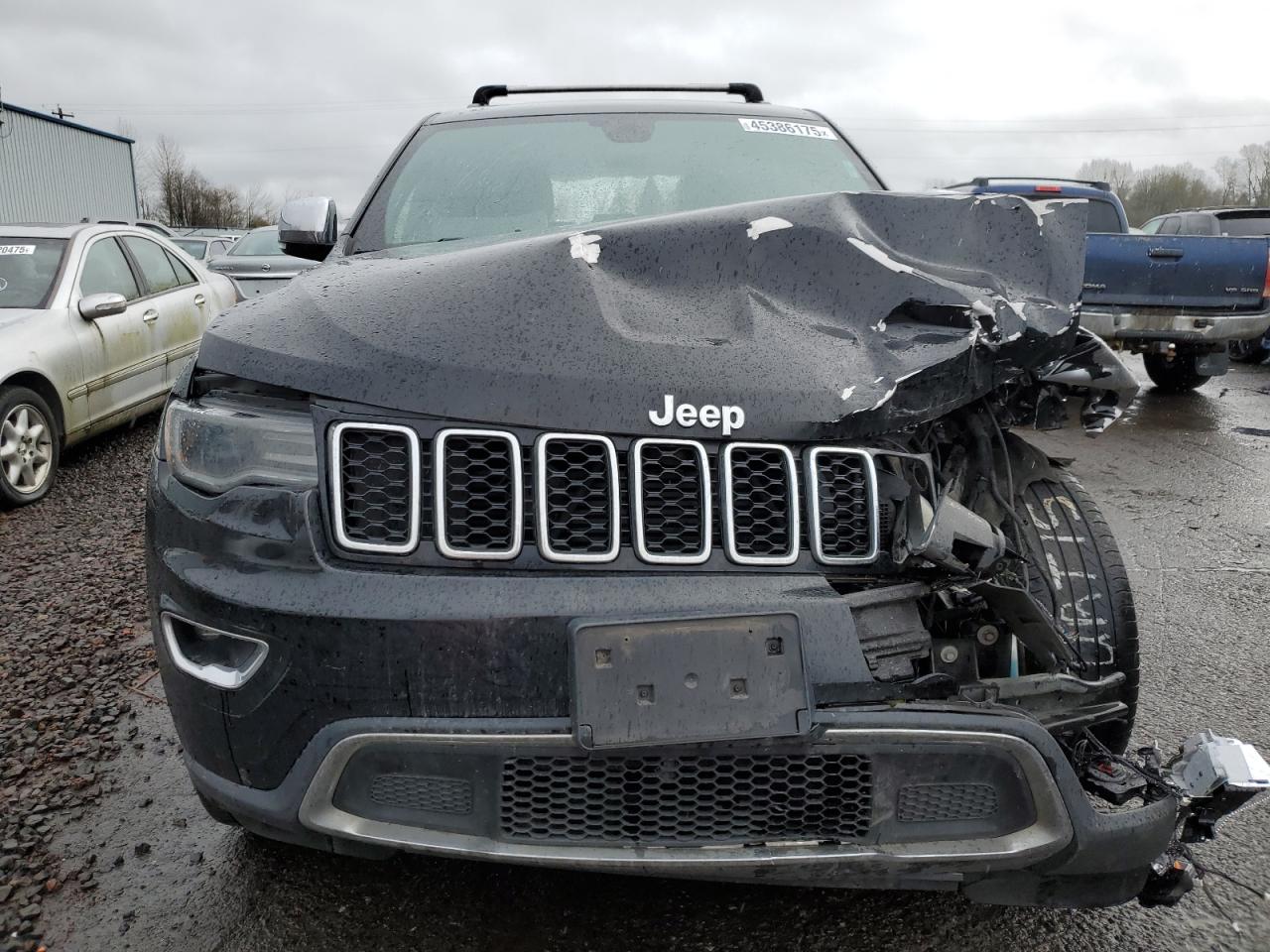 2018 Jeep Grand Cherokee VIN 1C4RJFBM2JC405378 Copart auction photo, front end / rear end damage thumbnail 5
