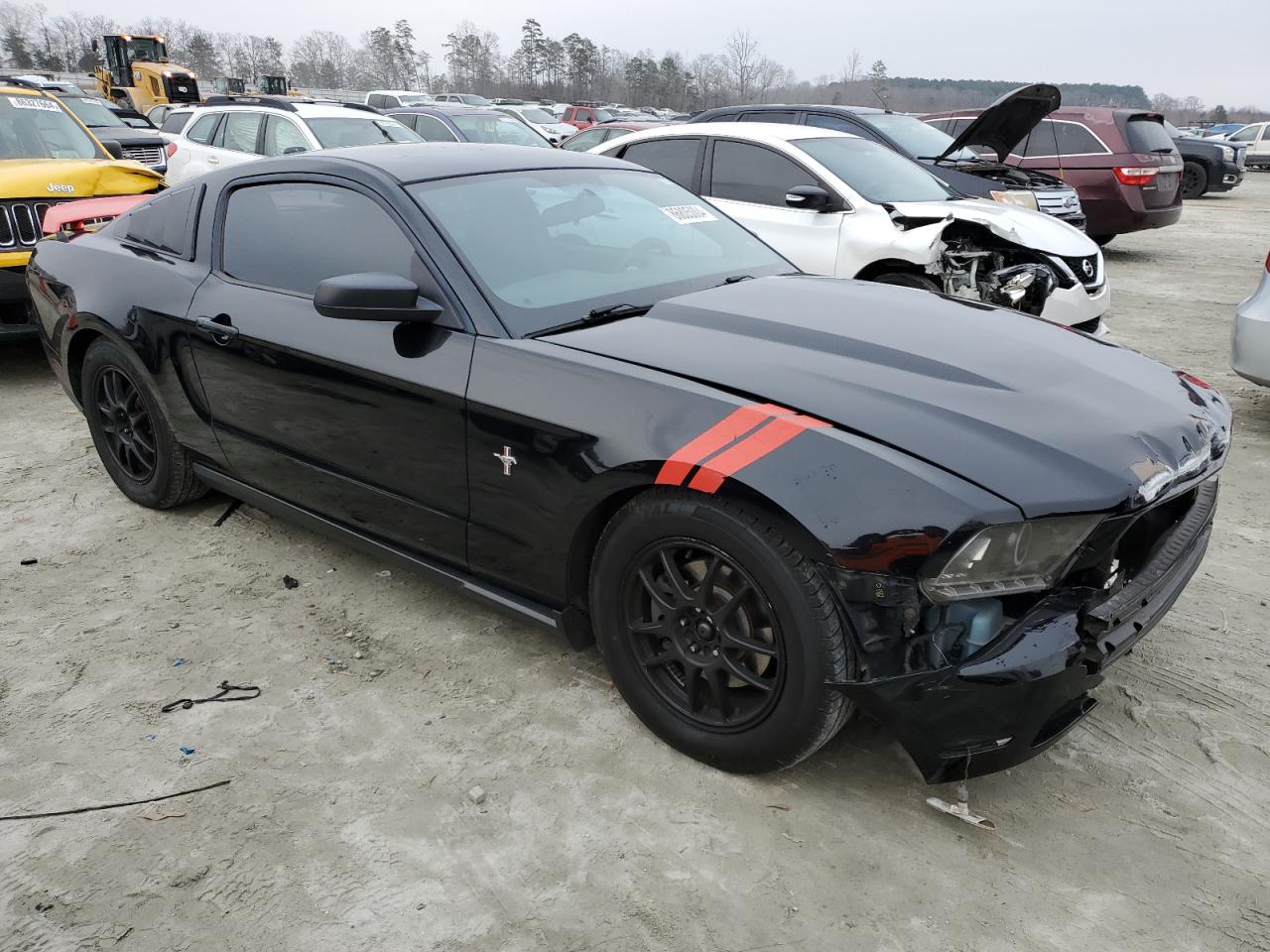 2012 Ford Mustang VIN 1ZVBP8AM9C5258669 Copart auction photo, front end damage thumbnail 4