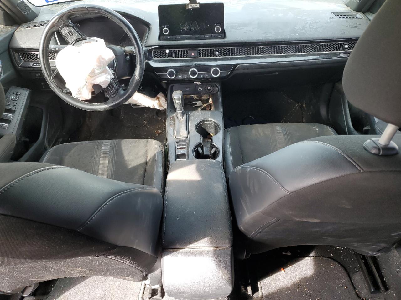 2023 Honda Civic VIN 2HGFE2F53PH525233 Copart auction photo, front end / undercarriage damage thumbnail 8