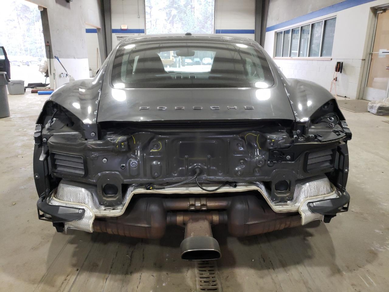 2014 Porsche Cayman VIN WP0AA2A83EK172908 Copart auction photo, rear end / minor dent/scratches damage thumbnail 6