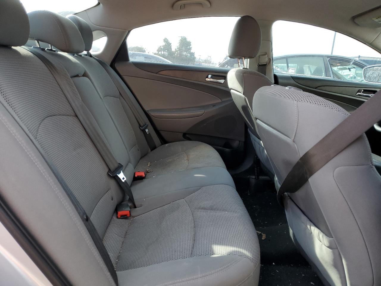 2013 Hyundai Sonata VIN 5NPEB4AC9DH643990 Copart auction photo, vandalism damage thumbnail 10